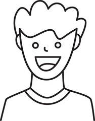 Boy Cartoon Avatar Illustration