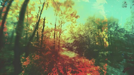 Disposable camera image effect
