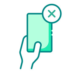 Icon depicting a foul card in football.