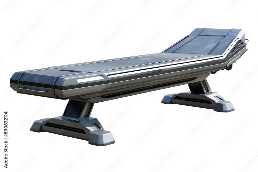 Poster a futuristic laboratory with scientists and equipment for space exploration
