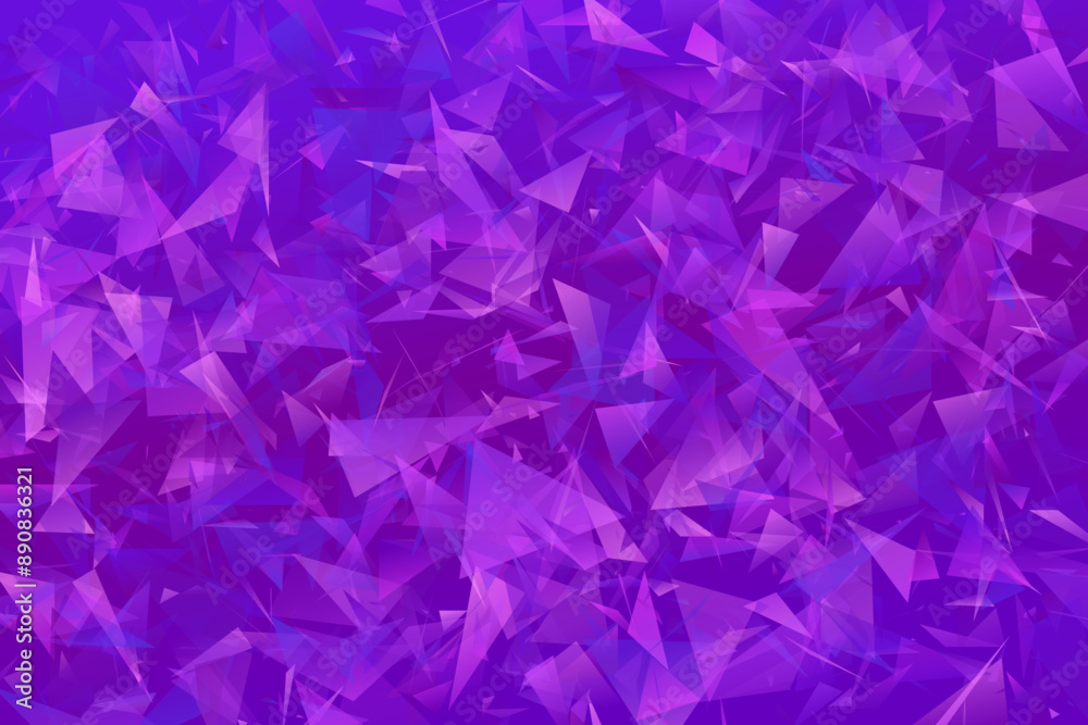 Poster geometrical gradient particle web page background - abstract geometric vector illustration with tria