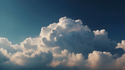blue sky with clouds