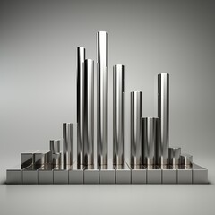 Obraz premium 3D solid pattern