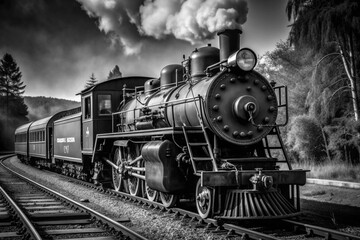 Fototapeta premium old locomotive