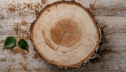 Textur und Muster Holz Birke geschnitten Ansicht mit Rinde