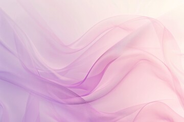 Obraz premium Beautiful pastel pink and lilac background with beautiful wave of fabric