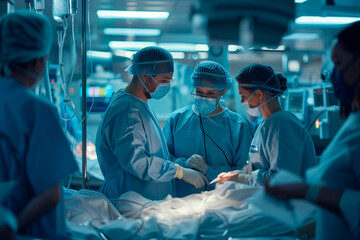 Obraz premium Organ donor operating room