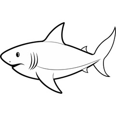 Shark. Stock Vector