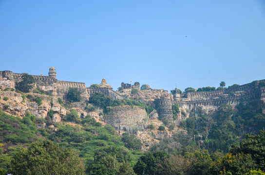Chittorgarh fort in Rajasthan, India