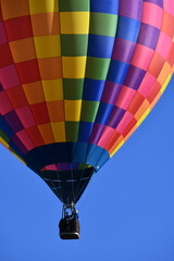Single Hot Air Balloon Color Colorful Albuquerque Fiesta