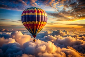 Fototapeta premium hot air balloon in the sky