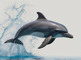 Fototapeta premium close up dolphin