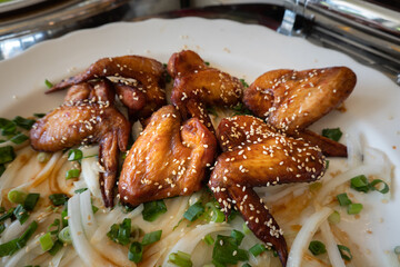 sesame chicken wings