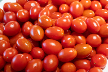 cherry tomatoes closeup