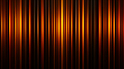 Orange Lines Vertical Bars on Black Background, Abstract Image, Texture, Pattern Background, Wallpaper, Smartphone Cover and Screen, Cell Phone, Computer, Laptop, 9:16 and 16:9 Format