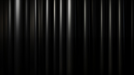 Black Lines Vertical Bars on Black Background, Abstract Image, Texture, Pattern Background, Wallpaper, Smartphone Cover and Screen, Cell Phone, Computer, Laptop, 9:16 and 16:9 Format