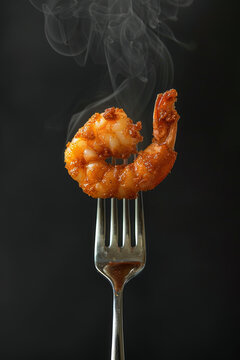 schimp on a fork