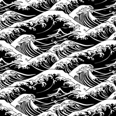 wave seamless pattern