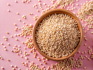 buckwheat in a bowl, buckwheat, bowl, grain, white, cereal, brown, ingredient, healthy, organic, heap, dry, raw, seeds