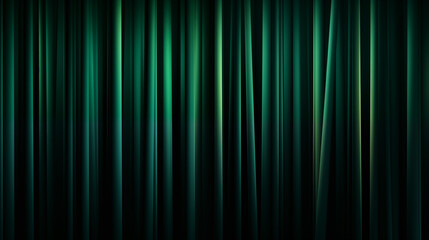 Green Lines Vertical Bars on Black Background, Abstract Image, Texture, Pattern Background, Wallpaper, Smartphone Cover and Screen, Cell Phone, Computer, Laptop, 9:16 and 16:9 Format