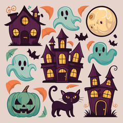 halloween illustrations
