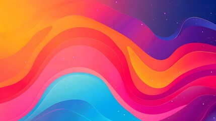 Abstract colorful gradient background