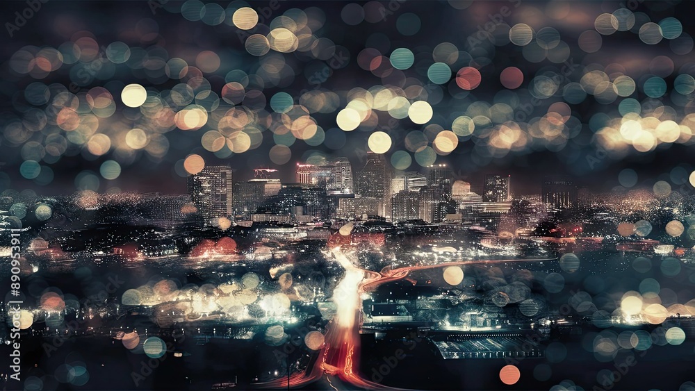 Wall mural a-breathtaking-image-of-a-random-galaxy-with-a-vib-sidsy