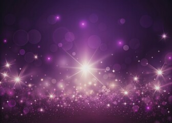 Dramatic dark purple abstract background with intricate shimmering details and subtle gradient effects, providing ample empty space for text or object placement.