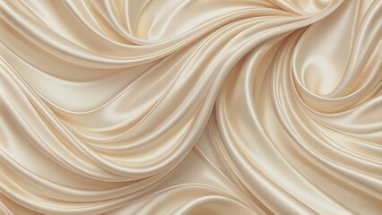 Fototapeta premium cream silk texture smooth lines background wallpaper pastel color