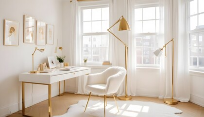 Fototapeta premium Photo interior modern design room 3d illustration