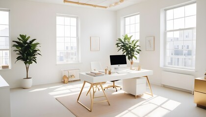 Fototapeta premium Photo interior modern design room 3d illustration