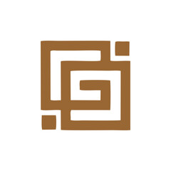 Obraz premium letter g logo design