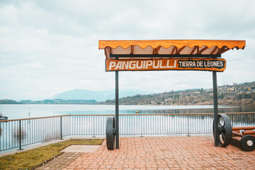 lago panguipulli sur de chile