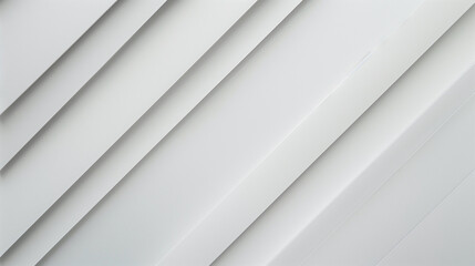 Obraz premium Minimalistic White Background with Diagonal Lines