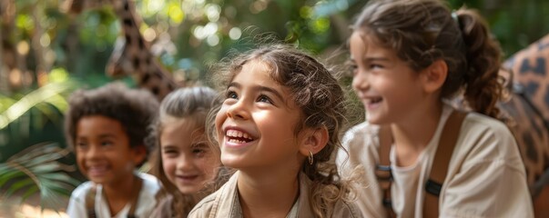 Zookeeper engaging children with educational activities about animals, Zookeeper Summer, Educational and Fun