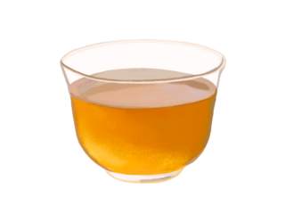 麦茶（ガラスコップ一杯）