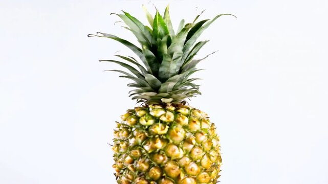 pineapple isolated on white background