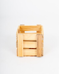 Caixote fundo branco