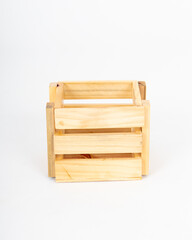 Caixote fundo branco