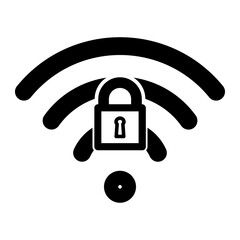 Technology information line icon. internet setting, internet connection icon.