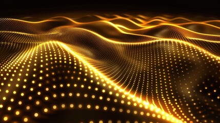 futuristic dna low poly wireframe design generated-ai