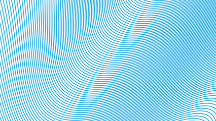 Blue tosca stripes wavy lines abstract background for backdrop or presentation