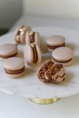 Macarons chocolate