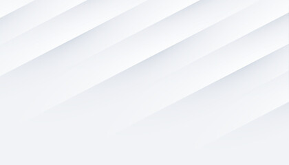 minimal white layered neumorphic blank banner with soft shadow