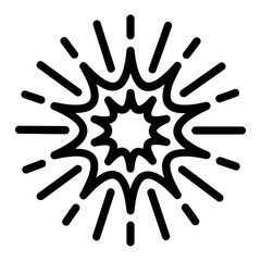 big bang icon design