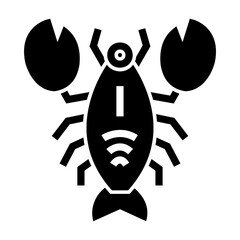 lobster Solid icon