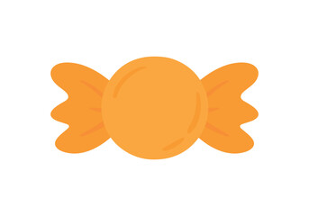 Flat Candy Wrapper Icon Hand Drawn Clipart Cartoon Animated Vector iLLUSTRATION