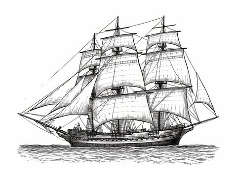 recommend clip art: Black and white Vintage engraved art of a zmeu isolated on white background, ink sketch illustration, simple vector art design, highly detailed line art, high contrasty 