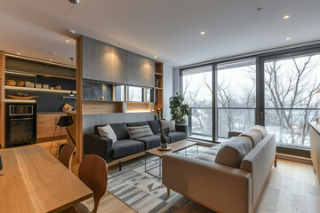 Fototapeta premium modern living room