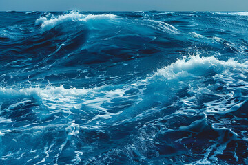 waves on the beach